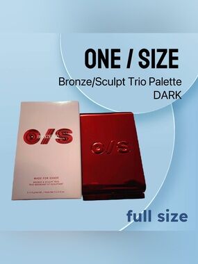 🇺🇸🆕📦NIB ONE/SIZE |FULL| Dark Made for Shade Silky Bronze & Sculpt Trio Palette
